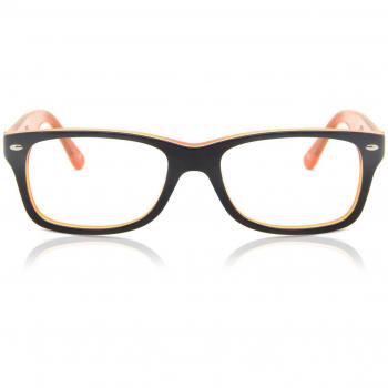 SmartBuy Kids Rectangle Full Rim Plastic Prescription Glasses - Blue Size 48 - Blue Light Block Available