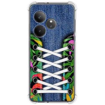 Funda Antigolpes de Silicona para Realme GT 6 / GT 6T 5G con Diseño de Zapatillas 13
