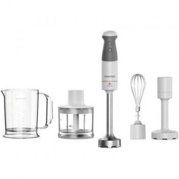Batidora de Inmersión Kenwood Triblade XL HBM40.306WH 850 W Gris y Blanco con Accesorios