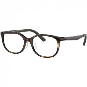 Ray-Ban RY1614D Col. 3863 Bambino Pillow Havana Kids' Eyeglasses Tortoiseshell Size 49 (Frame Only) - Blue Light Block Available