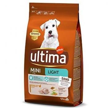 ultima Pienso para Perros Mini Light con Pollo - 1.5 kg