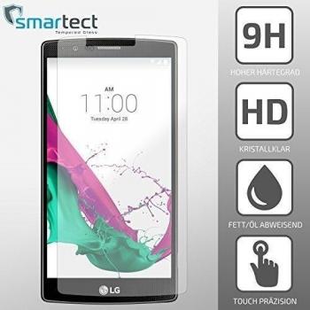 SmarTect® LG G5 Cristal Blindado Premium Protector de Pantalla de Cristal Templado Endurecido | Gorilla glass con grado de dureza 9H | Lámina blindada - cristal protector de calidad contra rasguños