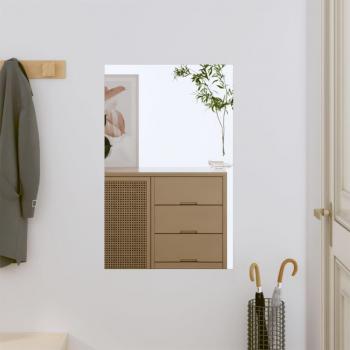 Espejo de pared rectangular de vidrio para tocador, dimensiones disponibles: 40 x 60 cm, 50 x 60 cm, 40 x 80 cm