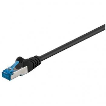 Goobay 94152 cable de red Cat6a S/FTP Negro de 0,25m