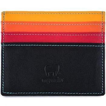 mywalit Small C/C Oystercard Holder, Accesorio de Viaje-Billetera Unisex Adulto, Naranja Y Negro, Talla única
