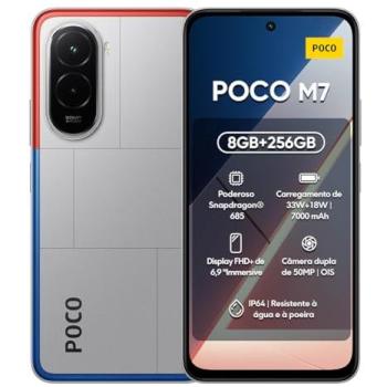 Smartphone POCO M7 Global 6.9 FHD+ 144Hz, Snapdragon 685, Batería 7000mAh, Cámara Dual de 50MP, Carga Rápida 33W