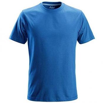 Camiseta de manga corta clásica azul verdadero Snickers Workwear 2502 Talla M