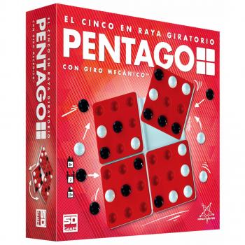 Juego de Mesa Pentago Estrategia Rotación Tablero Duelo Mental