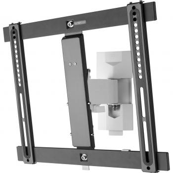 One For All SV 6440 - Soporte de pared para pantalla, color negro y plateado