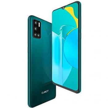 CUBOT P40 Smartphone Dual SIM 6.2 Pulgadas HD + Water Drop Android 10 4GB 128GB Batería de 4200 mAh cámara cuádruple Soporte NFC Face ID CUBOT Oficial,Verde