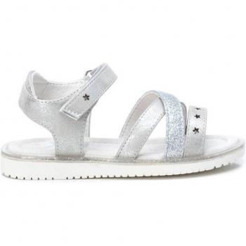 Sandalias Xti Kids 058012 Plata con Cierre Adherente