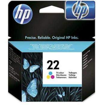 Cartucho de tinta HP Nº 22 Tricolor