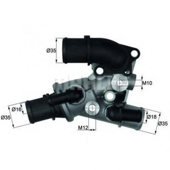 Termostato de Refrigerante MAHLE ORIGINAL TI 120 80D