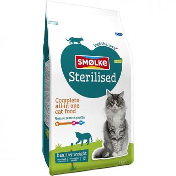 Smølke Cat Sterilised / Weight Control - 4 kg