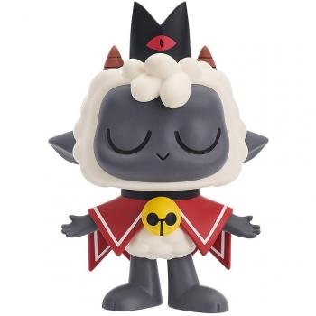 Estatua de PVC del personaje The Lamb de Cult of the Lamb, 12 cm