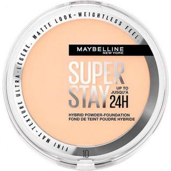Maybelline SuperStay 24H Hybrid Powder-Foundation Compact Powder Foundation for a Matt Look Shade 10 9 g