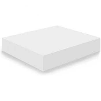 Plancha de Espuma Poliuretano Multiusos - 60 x 120 x 14 cm - Dureza Media - Densidad 20 kg/m3