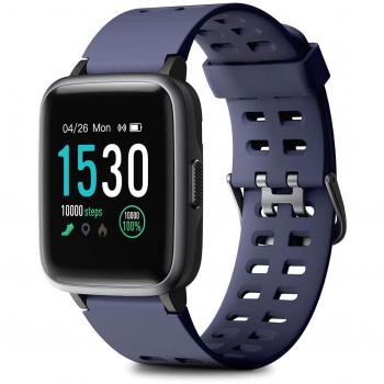 HOMVILLA Cronometros Deportivos, Fitness Tracker, Pulsera de Actividad, Reloj Inteligente Impermeable con Pulsómetro Monitor de Sueño Smartwatch para Mujer Hombre Niños Compatible