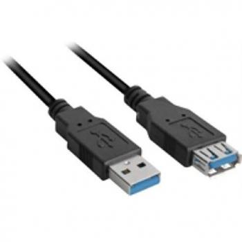 Sharkoon 1m, 2xUSB3.0-A - Cable USB