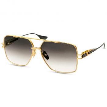 Dita Gold Sunglasses for Everyday Use, Yellow Unisex, Size: 61 MM