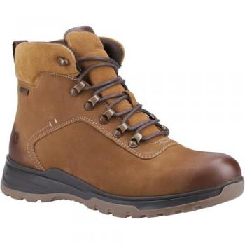 Hush Puppies Paul Tan Leather Men's Boots