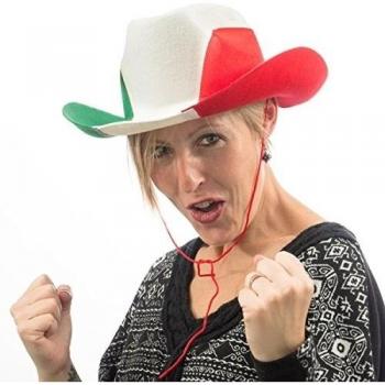 Sombrero de Cowboy Bandera de Italia