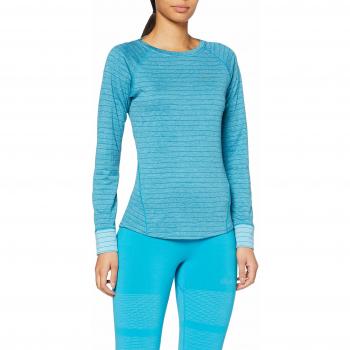 Berghaus Camiseta Therm Tech para Mujer, diseño de Larkspur/Reef Waters, 20