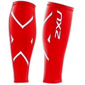 COMPRESSION CALF GUARD RED S
