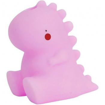 Luz LED Infantil Nocturna Quitamiedos Diseño Dinosaurio Sentado 8x10x11cm