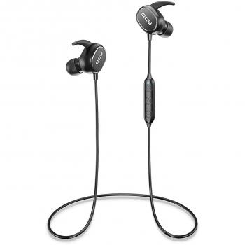 QCY Auriculares Bluetooth, In Ear Auriculares Deportivos Inalámbricos Ligeros Resistentes al Sudor para Correr / Gimnasio / Entrenamiento
