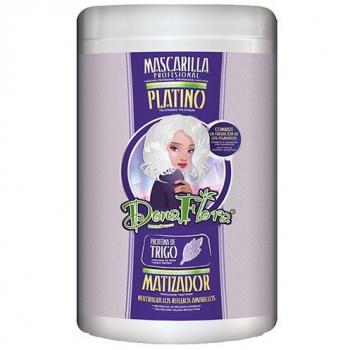 Dona Flora Lote Promocional Mis Rizos: Champú 1000ml + Mascarilla 1000ml + Activador de Rizos 1000ml + Mascarilla Matizadora Platino 1000ml