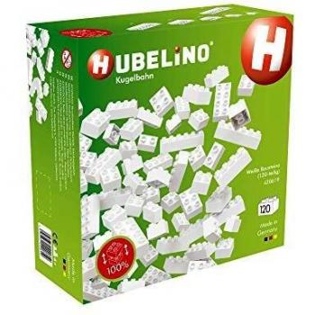 Bloques de construcción Hubelino - Set de 120 piezas blancas