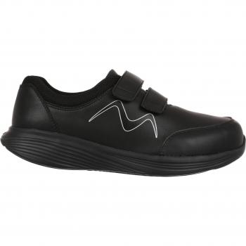 MBT Modena De Acacia 2-Strap Black Synthetic Textile Men's Sneakers