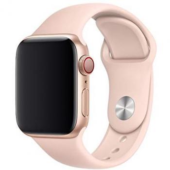 DEVIA Correa de caucho Serie Sport Rosa Arena para  Apple Watch