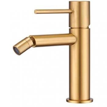 Grifo de Bidet Monomando para WC con Agua Fría/Caliente - Serie Monza Cromado - BDM039-2 - Marca MICE