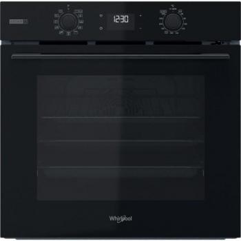 Horno Whirlpool OMSK58RU1SB - Horno empotrado de 71 litros, 60 cm de ancho, con función de pirólisis y acabado en negro