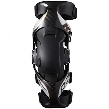 Rodillera Izquierda K8 Carbon con Protección Mx, Versión 2, Tamaño S, Color Negro