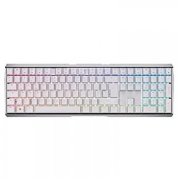 Teclado Gaming Inalámbrico CHERRY MX 3.0S - Tamaño Completo - Retroiluminación RGB - Conexiones Bluetooth y USB - Disposición QWERTZ (Alemán) - Interruptores