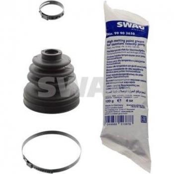 Fuelle de juntas homocinéticas SWAG 81 10 1950, tipo: juego de fuelles para árbol de transmisión, características: incluye fuelles, abrazaderas y accesorios necesarios para la instalación