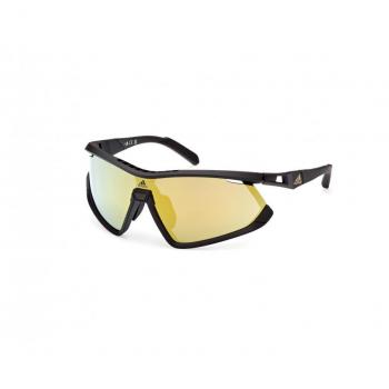 Adidas Sport SP0055 Matte Black/Brown Mirror Photocromatic Sunglasses