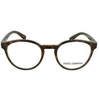 Dolce & Gabbana Gafas de Vista VIALE PIAVE 2.0 DG 5046 HAVANA 49/21/145 hombre