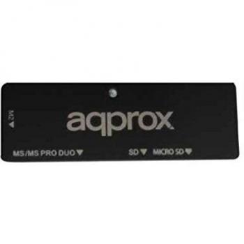 Approx - Appcr01b USB 2.0 Negro Lector de Tarjeta