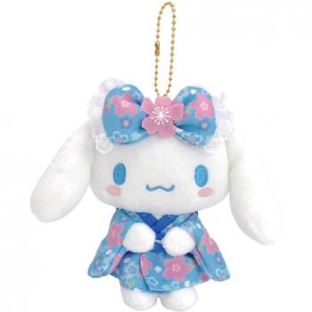 Sakura Kimono Cinnamoroll Plush Keychain Toy - Women's One Size
