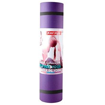 Esterilla de Yoga 183x61 cm, 8 mm Grosor, Alfombra de Ejercicios para Deporte en Casa (Colores Surtidos)