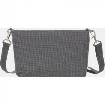 Bandolera pequeña Mandarina Duck MD20 en color gris, estilo crossover y diseño elegante