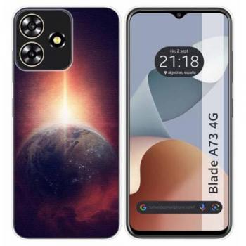 Funda de Silicona para Zte Blade A73 4G con diseño de Tierra y Dibujos