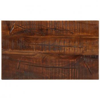 Tabla rectangular de madera maciza reciclada 50x30x2,5 cm con recuperación sólida
