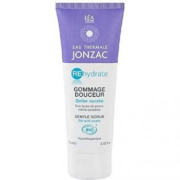EAU THERMALE JONZAC Gommage Douceur Réhydrate 75 ml - Lot de 2- Cosmétique Bio