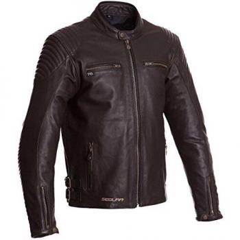 Segura Chaqueta de moto Elwood marrón, talla L