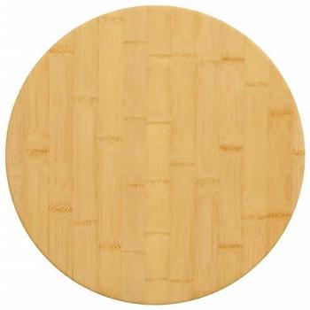 Bamboo Table Top Ø50x4 cm